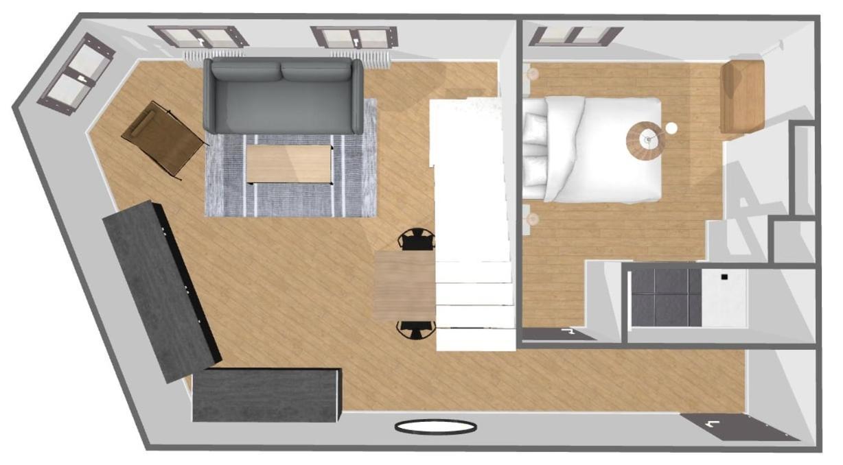 Duplex 2 Bedrooms 2 Bath Лилль Экстерьер фото